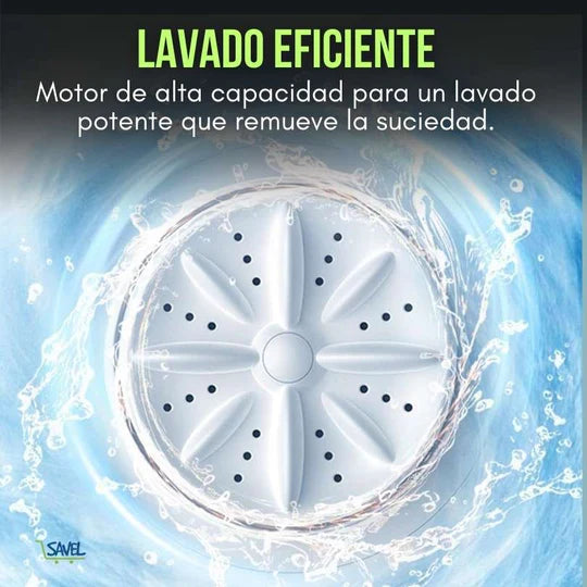 LAVADORA PORTATIL - PRENDAS DELICADAS