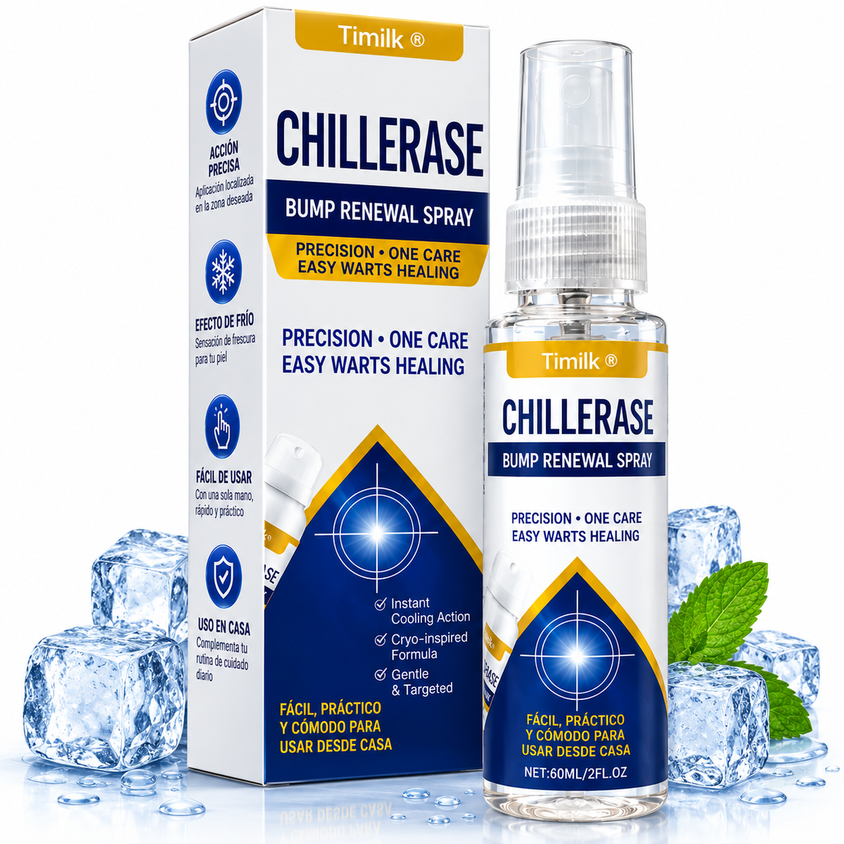 CHILLERASE - SPRAY PARA VERRUGAS